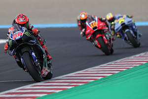 Fabio Quartararo holte im Sprint einen WM-Punkt