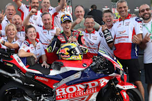 Honda-Mann des Tages: Erstes MotoGP-Podium für Diogo Moreira