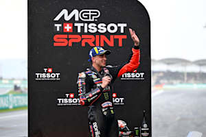Landete auf Platz 3: Marco Bezzecchi (Aprilia)