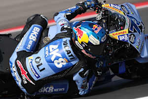 Schadensbegrenzung: Crash und Platz 8 für Alex Marquez