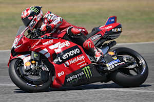 Gut in Fahrt: Ducati-Werksfahrer Pecco Bagnaia