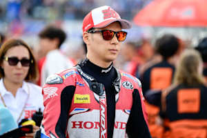 Taka Nakagami fuhr das offizielle Debüt mit der 2027er-MotoGP-Honda