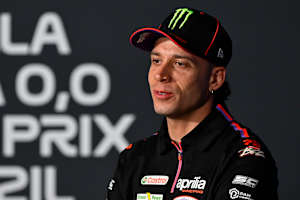 MotoGP-Tiefstapler Marco Bezzecchi (Aprilia)