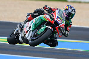 Johann Zarco schlug mit der Bestzeit zu