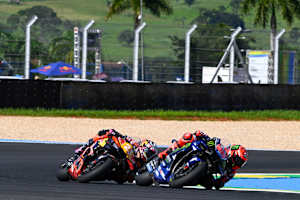 Mehr Rückschritt geht kaum: Von Platz 4 gestartet ging Quartararo leer aus