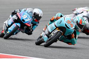 Guido Pini holte in Austin seinen ersten GP-Sieg