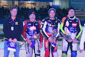 Team Österreich (v.l.): Özelt, Kreuzberger, Posch und Simon