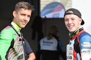 Deutsche Beifahrerelite: Kevin Kölsch (li.) und Luca Schmidt