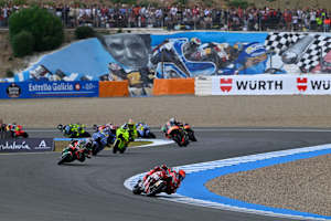 Die MotoGP zu Gast auf dem Traditionskurs von Jerez de la Frontera