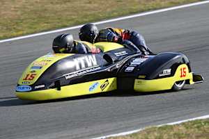 Markus Venus/Thomas Hofer auf ihrer LCR Yamaha in Grobnik/Rijeka