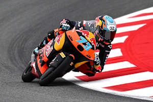 Pole-Position in Catalunya für Tech3-Youngster Valentin Perrone