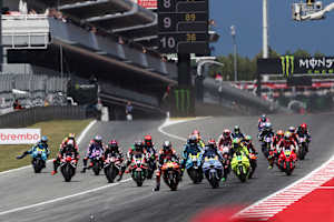 Ein Klassiker im Rennkalender: Die MotoGP ist in Barcelona am Start