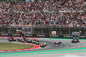 So sahen die Fans den zweiten Start zum letzten Catalunya-GP