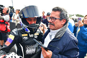 MiniGP-Weltfinale 2025 in Valencia: Diego Gonzalez mit Carlos Lavado