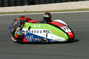 Patrick Farrance gewann 2007 mit Tim Reeves die Seitenwagen-WM