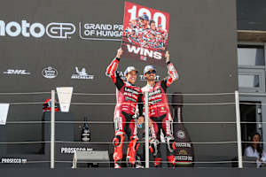 Marquez und Bagnaia feierten in Ungarn 100 Siege des Ducati-Werksteams