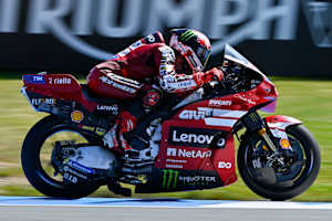 Mit Endspurt auf Platz 5: Pecco Bagnaia