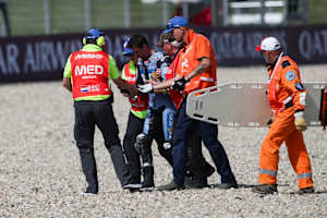 Wieder ein großer Crash für Alex Marquez