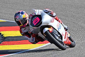 Veda Pratama (Honda): Moto3-Bestzeit in Sachsen