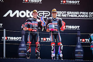 Helden der Moto2-Arbeit bei Intact-GP: Manuel Gonzalez und Senna Agius