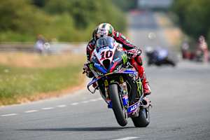 Beim letzten Superbike-Rennen in Chimay gab es Platz 3 für Peter Hickman 