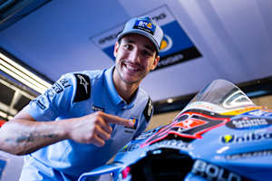 Kennt sich auch mit der MotoGP-Ducati aus: Superbike-Ass Lecuona