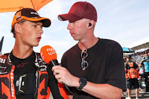 Zonta van den Goorbergh vor dem Moto2-Rennen in Silverstone