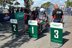 Manx-Grand-Prix-Sieger Johnny Stewart