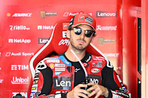 Der Aragon-Sprint war für Ducati-Werksfahrer Bagnaia eine Nullnummer