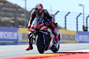 Marco Bezzecchi (Aprilia): Platz 1 im Warm-up