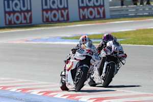 Alex Marquez schnappte sich Jorge Martin für Platz 2