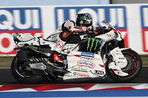 Führte das Warm-up an: Aprilia-Pilot Marco Bezzecchi