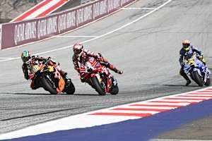 Brad Binder überholte Pecco Bagnaia