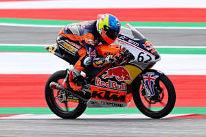Das Red Bull Rookies Cup-Motorrad ist noch ein filligraner Moto3-Ableger