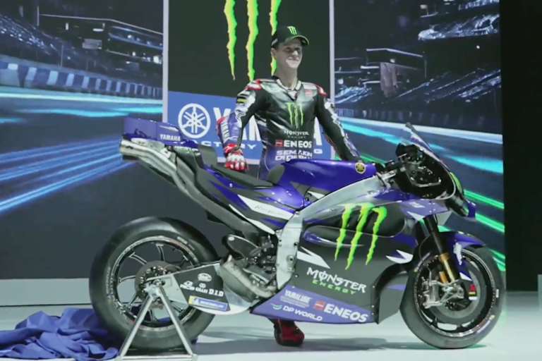 Fabio Quartararo mit der 2026er-MotoGP-Yamaha