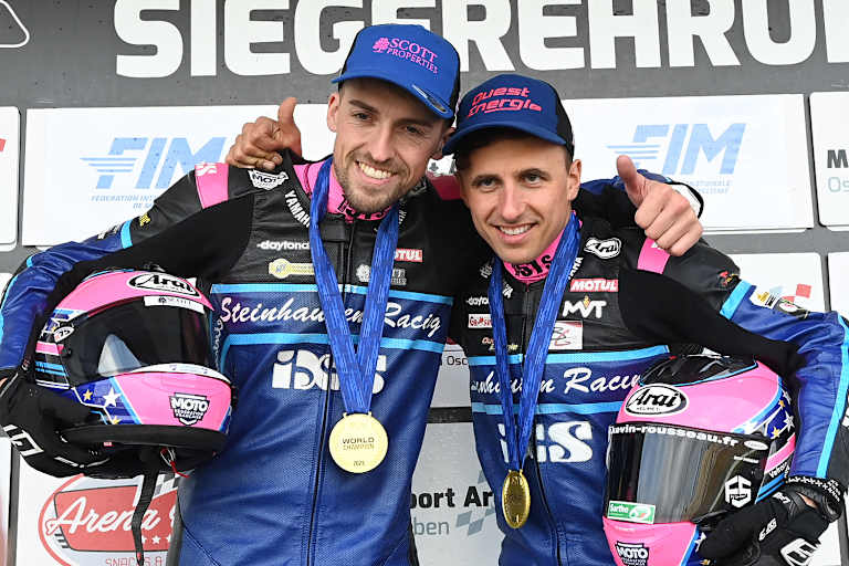 Zu früh gefreut: Harry Payne und Kevin Rousseau müssen Goldmedaille abgeben