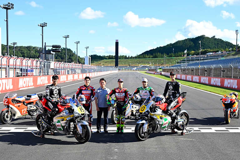 Honda erinnert in Motegi an 60 Jahre Engagement in der Königsklasse