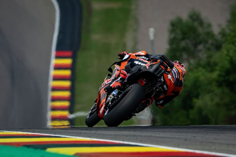 Lange her: Vinales fuhr seine KTM RC16 zuletzt auf dem Sachsenring