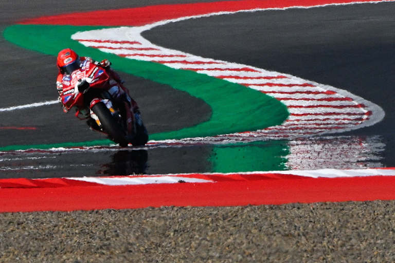 Champion Marc Marquez (4.) war schneller als WM-Leader Martin