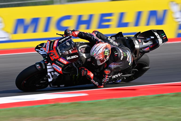 Platz 2 im Q2 für Marco Bezzecchi (Aprilia)