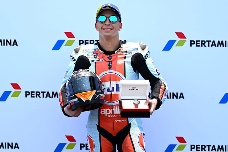 Erste MotoGP-Pole-Position für Raul Fernandez