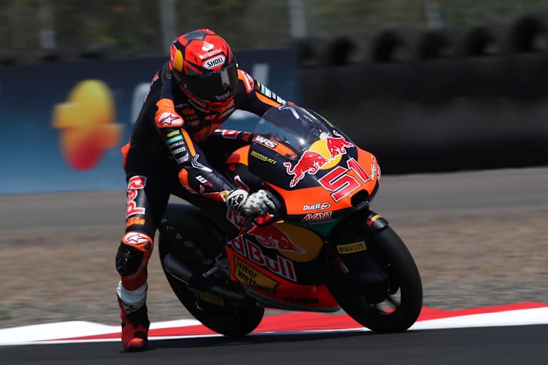 Pole-Position für Red Bull-KTM-Ajo Rookie Brian Uriarte