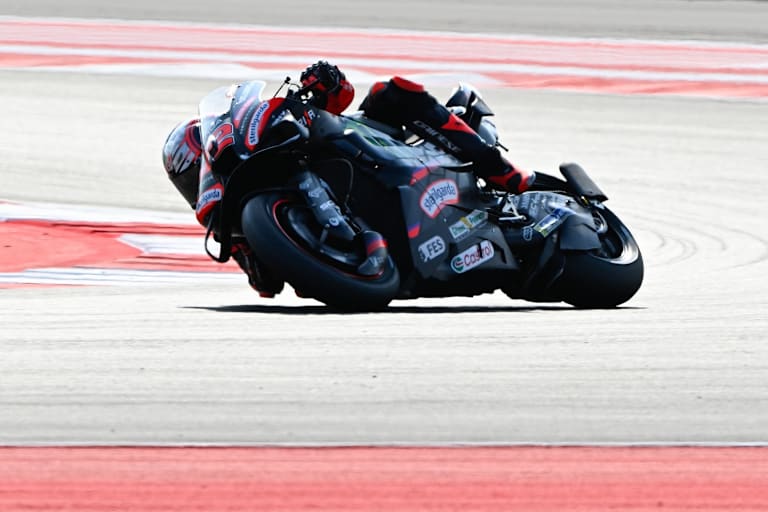 Aprilia-Pilot Marco Bezzecchi