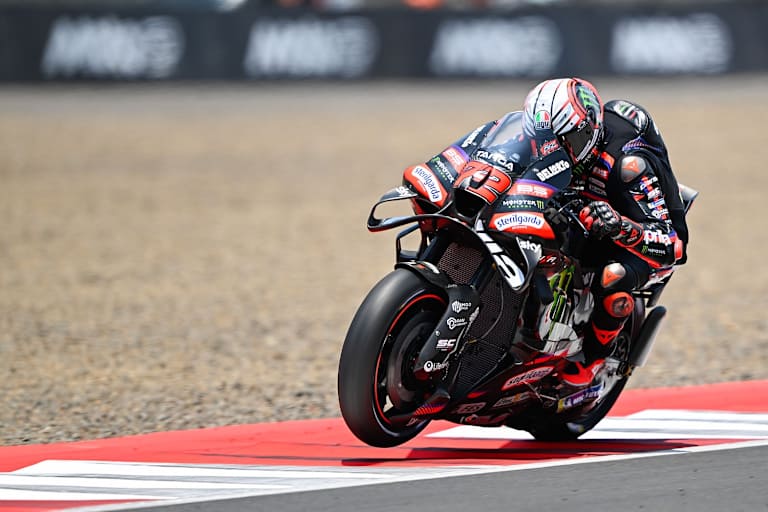 Platz 1 im Mandalika-Warm-up: Marco Bezzecchi (Aprilia)