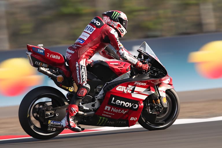 Bremsfallschirm: Pecco Bagnaia hat sich vorerst aus der Elite verabschiedet