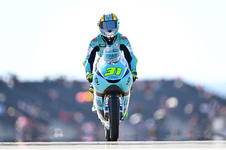 Moto3-Ass und Honda-Pilot Adrian Fernandez (Leopard Racing)