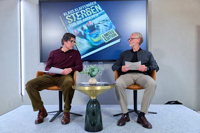 Klaus Klaffenböck (re.) mit Co-Autor Kurt Molzer