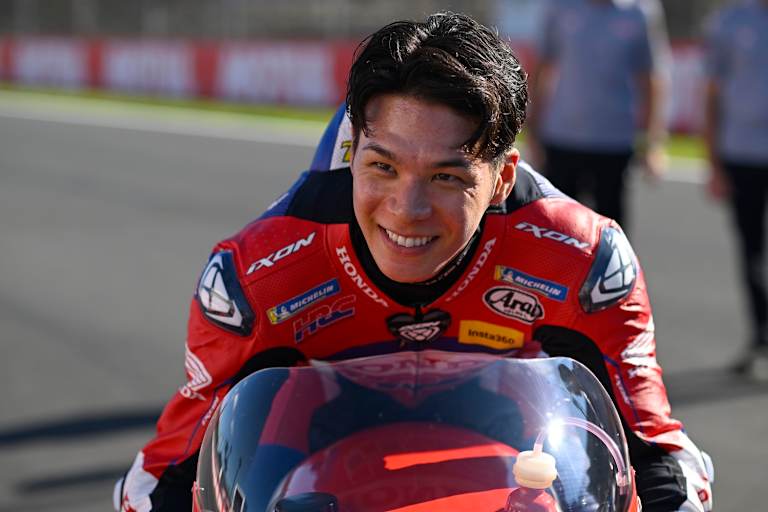Taka Nakagami verletzte sich im FP1