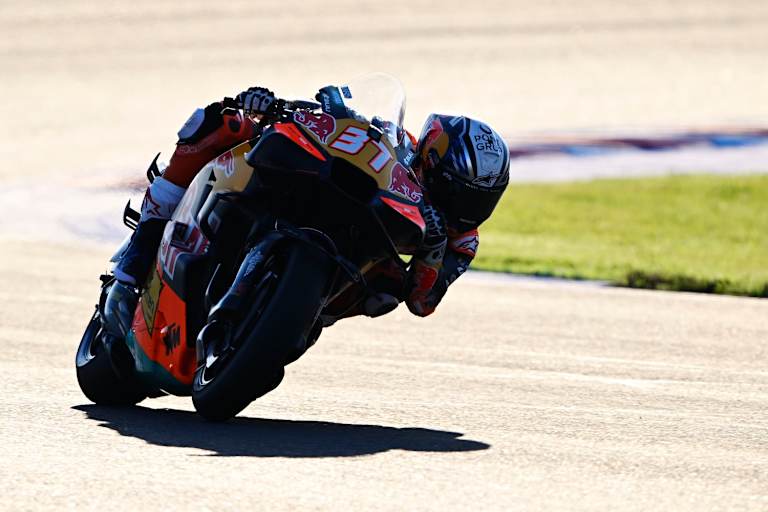 KTM-Werksfahrer Pedro Acosta hat auch in Motegi Fahrt aufgenommen