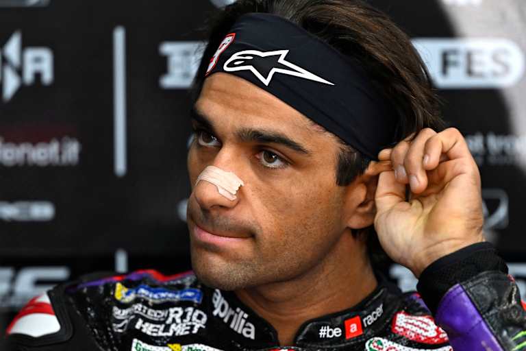 Sucht nach Verbesserungen: WM-Leader Jorge Martin (Aprilia)